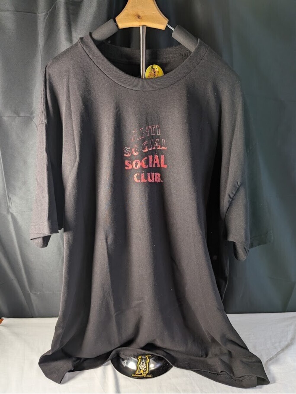 Anti Social Social Club ASSC Mind Games Black Red T-Shirt Logo Tee 2XL NWT NFC